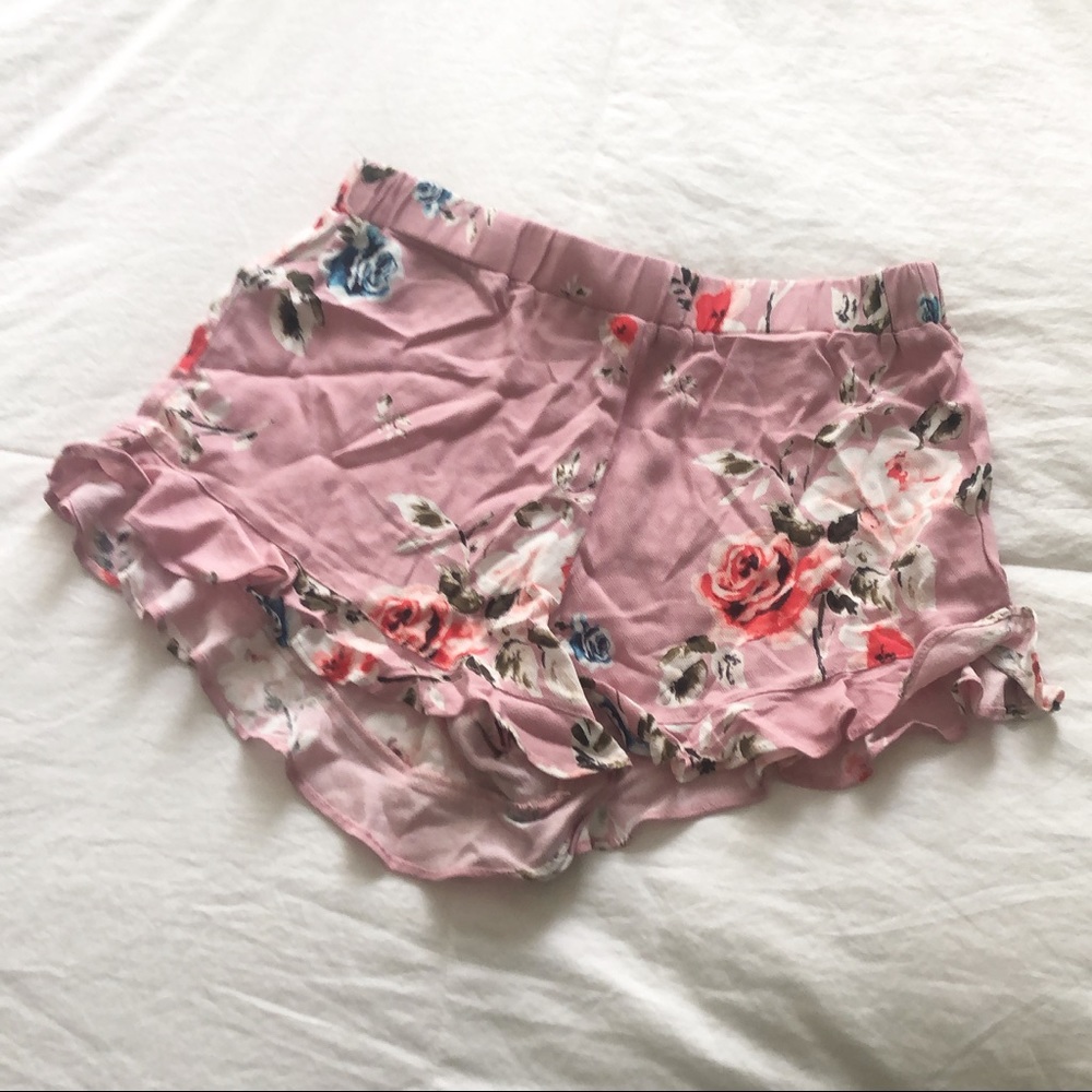 Floral Pacsun Shorts
